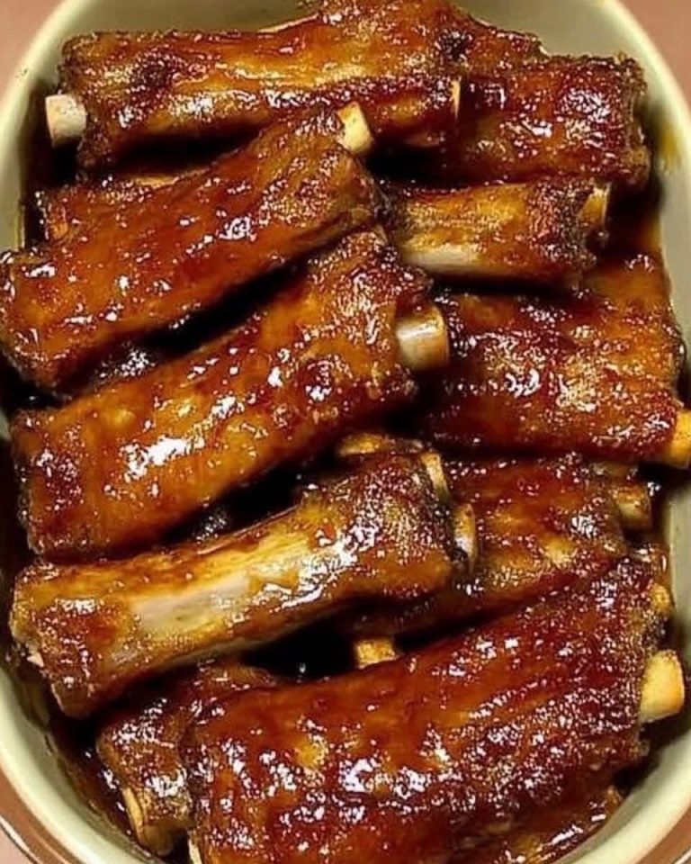 Sticky Honey Garlic Ribs Recipe – Awesome Food